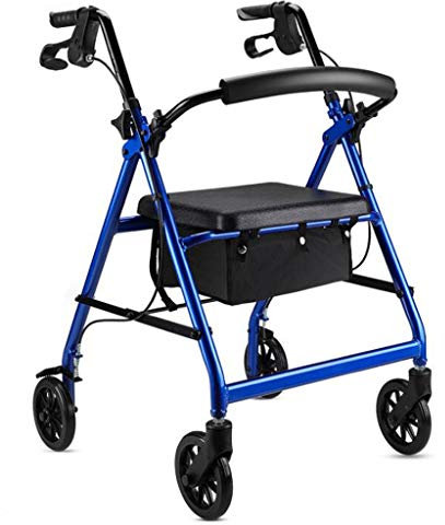 cadre de marche, Marche à 4 roues, aide à la marche pliante, personnes âgées, légères, aspirent à