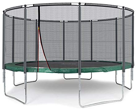 Ampel 24 Trampolin Outdoor Ø 430 cm, mit Randabdeckung und Sicherheitsnetz