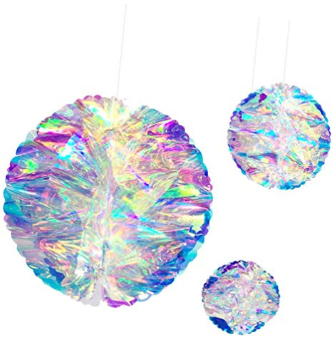 VICASKY 3pezzi Decorazioni Per Feste Di Compleanno Centri Commerciali Decorazioni Per Feste Accessori Per Oggetti Di Scena Creativi e Eleganti Per Pareti Porte Finestre e Soffitto
