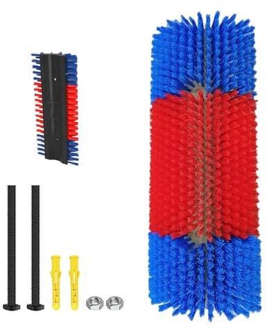 Massagebürsten für Pferde, Kratzbürsten für Pferde Kuh Ziegen, Kratzbrett Bürste, Anti Juckreiz Kratzbrett, Pferde Rückenkratzer, Massagebürsten-Set, Massage und Pflege Pferdebürsten