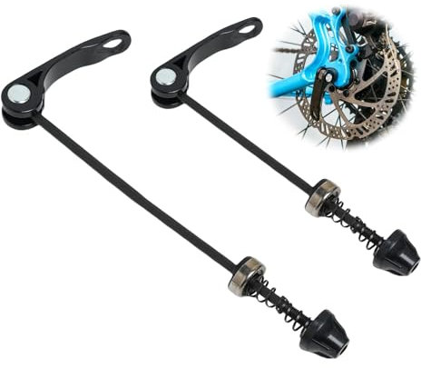 Wonvify Bicicleta Palanca Liberación Rápida, 2Pcs Pincho de Bicicleta de Liberación Rápida, Cubo de Liberación Rápida para Bicicleta, Pincho de Bicicleta Ligero