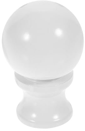 Lampenschirmhalterkappe aus Eisen, Weiß, 1 Stück für Lampen