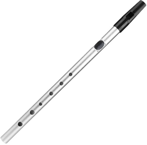 Penny Whistle, flauta irlandesa Llave de C de 13 pulgadas Silbato irlandés con boquilla de ABS Flauta suave y precisa Penny de repuesto portátil para principiantes y profesionales