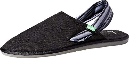 Sanuk Damen Yoga Sling Cruz Prints Sandale, Keys Ranch Anthrazit Grau, 39 EU