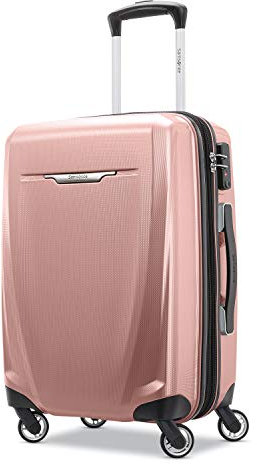 Samsonite Winfield 3 DLX Hardside Luggage with Spinners, Carry-On 20-Inch, Rose