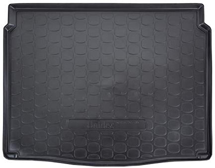 J&J AUTOMOTIVE | Tapis De Coffre en Caoutchouc TPE Toutes Saisons pour Megane 4 5P. Berlina Depuis 2016 Bord Haut Noir Antidérapant Toutes Saisons Adapté Animaux de Compagnie