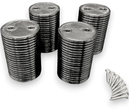 Hummelkasten Standfuß (4 Stück), mit geriffelter Oberfläche zur Ameisenabwehr