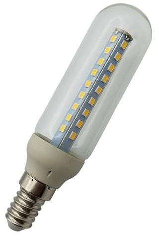 HHF Home Lighting, Pack of 20, LED Tube Lamp AC220V 3W T30 E12/E14 120mm Dimmable Pendant Bulb Light Source(2700K Warm White,E12)