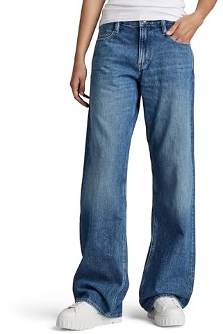 G-STAR Damen Judee Low Waist Loose Jeans Blau (Faded Harbor D22889-D436-D331) 27W / 28L