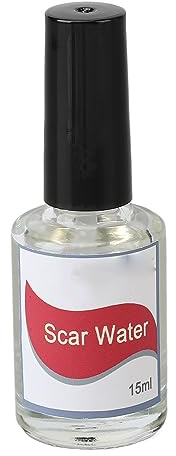 Líquido de Maquillaje, Líquido Cicatrizante de 15 Ml para Efectos de Maquillaje Realistas, Maquillaje FX de Halloween y Gel Cicatrizante, Piel Falsa para Escenario, Cosplay