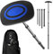 Golf Travel Bag Support Rod, Anti-impact Support Cover, Aluminum Alloy Height Adjustable 4 Telescopic Pole, Portable Golf Club Bag Stiff Arm Support Protector Accessory, Support Stick Pole System