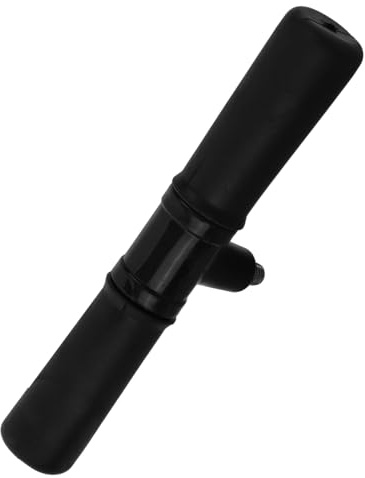 MUELODSIC Manico Ricambio Pompa Mano per Bicicletta Impugnatura Ergonomica in Plastica e Ferro Maniglia Resistente per Gonfiaggio Facile e Duraturo
