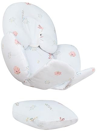 JYOKO Kids Sitzverkleinerer Antiallergikum Universal Baby 100% Baumwolle (Dragonfly, Enthält Kopf-, eine Körper- und eine Rückenstütze)