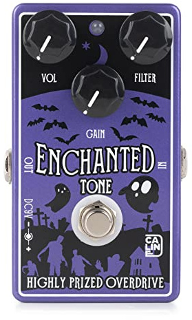 Caline CP-511 Enchanted Tone Overdrive Guitar Effect Pedal True Bypass Aluminum Alloy Casing