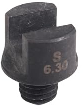 Bikeservice Speichenschlüssel zum Lösen, 6,3 mm, Stahl