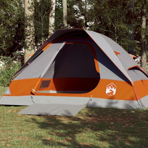 Tino Tech 274 x 213 x 150 cm - Tente de camping d'extérieur pour 4 personnes - Coupe-vent - Tente familiale - Grande tente à lancer - Tente de festival - Tente de trekking pour famille - Polyester