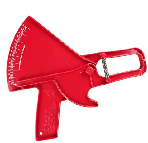 Hautfettmessung, Körperfitness-Messgerät, 0–88 mm Fat Skinfold, Professionelles tragbares, präzises Messwerkzeug für Fettmessungen für Diätetiker und Bodybuilder