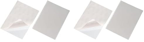 Durable Selbstklebetasche Pocketfix, für Dokumente A4, 10 Stück, transparent, 829519 (Packung mit 2)