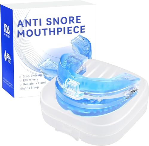 Anti Snoring Mouthpiece Anti Snoring Devices for Men and Women Soft Snore Stopper Anti Snore - B