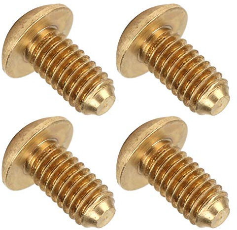 Tornillos de Cabeza Semicircular, 50 Tornillos con Cabeza Hexagonal, Tornillos de Cabeza Semicircular, Tornillos de Cobre Puro, Accesorios de Hardware, Kits de Tornillos y Pernos