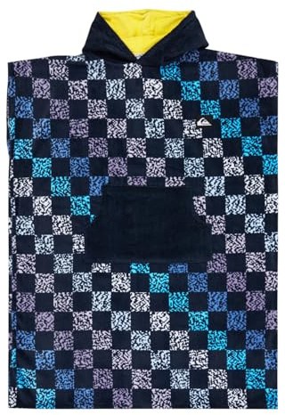 Quiksilver Poncho de Plage Hoody Towel Unisexe Noir