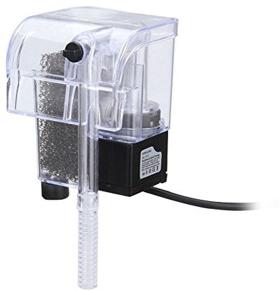 OFKPO Aquarium Hang on filtre, Réservoir d'eau de Circulation de Pompe à Eau de Cascade de Filtre de Puissance d'aquarium