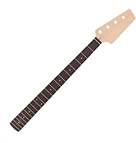 Bass Guitar Neck Replacement by Gear4music – Rosewood 20 Frets