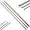 Juego de 3 brocas para pared sds plus de 100 cm, 1 m, para taladro de taquillador demoledor - ø 12, 16, 24 mm