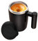 Yuehuamech Tasse à café 400 ml électrique magnétique automatique en acier inoxydable pour la maison, le bureau, les voyages, le café, le lait, le chocolat chaud, les protéines de cacao