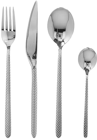 Tognana, Servizio 24 Posate Ophira, Acciaio 18/0, Argento