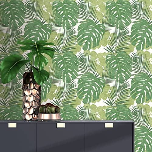 Rasch Wallpaper 214628 Jungle Leaf