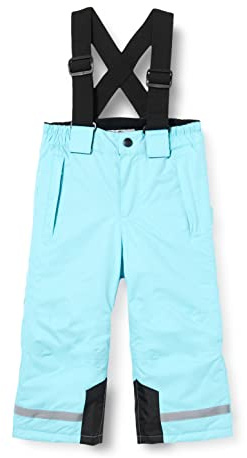 Playshoes Pantalones de esquí Unisex para niños, Snowboard, Pantalones de Nieve, 15 - Turquesa, 98 cm
