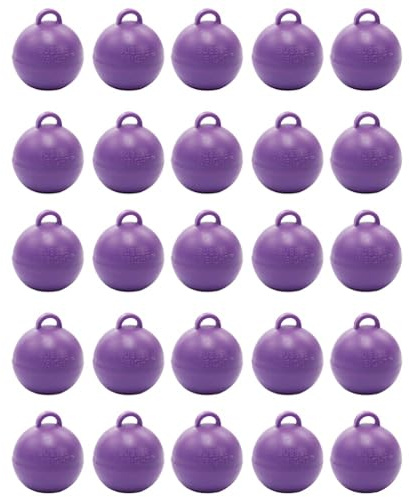 Bubble Balloon Weights - Pack of 25 (Purple, 35gr)
