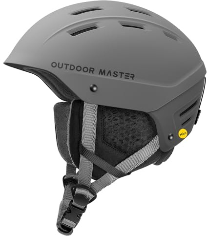 OutdoorMaster MIPS Ski Helmet - Kelvin II MIPS Snow Sport Helmet Snowboard Helmet for Men Women & Youth