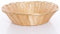 FUNSUEI 18er Set Brotkorb Oval Kunststoff, Brötchenkorb Brotkörbchen aus Plastik, 23 x 15 x 6,5cm Brot Aufbewahrungskorb Flechtkorb Körbchen Oval