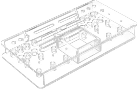 Yirinatek Acryl Dartständer - Wandmontierter Aufbewahrungsständer für Darts & Zubehör, Halterung mit Transparentem Design [Transparent]