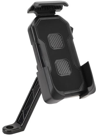 equlup Soporte para teléfono de Bicicleta, Soporte Universal para móvil Motocicleta Abrazadera para teléfono móvil Manillar Clip para Smartphones Scooter y Moto para Bicicletas eléctricas