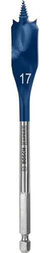 Expert Self Cut Speed Spade Bit, 17mm x 152mm, HEX Shank, 1 Pc
