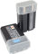 DSTE 2PCS EN-EL1 ENEL1 Li-Ion Akku Kompatibel mit Nikon Cooipix 4300 4500 4800 5400 5700 775 8700 880 885 995 E880