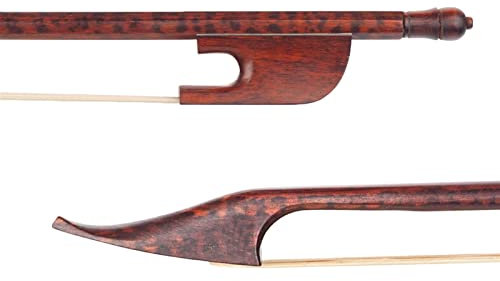 TSTS 4/4 Snakewood Violin Bow Estilo Barroco Bow Bow Natural Bow Horse Hair Viola Arca Arco violín Profesional (Color : Viola Bow)
