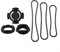 Jotekonoby Fahrradcomputer-Halterung, Lenkerhalterung, für Polar V650, M450, M460, für Mountainbike, Rennrad, Tacho, GPS, Kunststoff-Fahrradzubehör