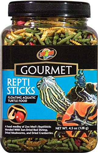 Zoo Med Gourmet Repti Sticks Floating Aquatic Turtle Food 4.5 oz - Pack of 2