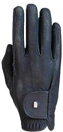 Roeckl Sport ridhandske ROECK-Grip LITE, turnering, sommarhandske, svart 6,5