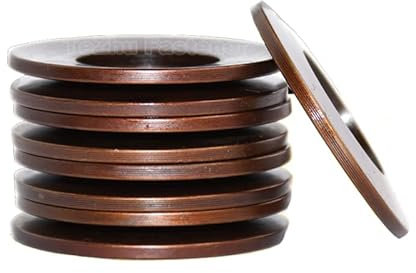 Kompressions-Belleville-Scheibenfeder Tellerfeder-Stoßdämpfer 60Si2MnA Außendurchmesser 8/10/12,5/14/16/18 mm ID 4,2~9,2 mm Dicke 0,2~1 mm-10 x 5,2 x 0,25 mm (C), 20 Stk