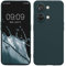 kwmobile Handyhülle kompatibel mit OnePlus Nord 3 5G Hülle - Handy Case aus weichem Silikon in Dunkler Schiefer