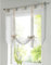 Devola Raffrollo Transparente Voile Raffgardinen mit Schlaufen Cafe Gardine Moderne Rollo Küchengardine Privatsphäre Fenstervorhang BxH 120x140cm Sand 1er Pack