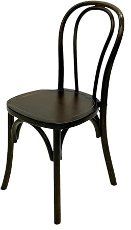 BE Furniture Dark Bentwood Chairs, Bentwood Stacking Chairs, Wooden Kitchen Chair, Loop Chair