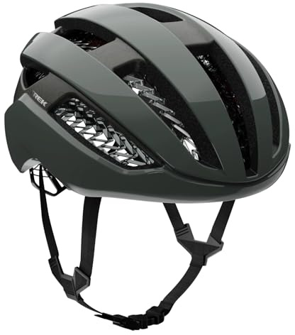 Bontrager Circuit WaveCel Rennrad Fahrrad Helm Olive grün/schwarz 2026: Größe: M (54-60cm)