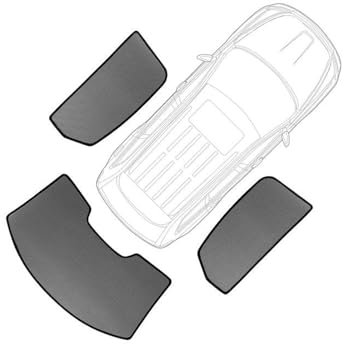 XBDYGS Auto Sonnenschutz Für 5er Serie Für M5 530I 530D 550i Für F10 2010 2011 2012 2013 2014 2015 2016 Auto Sonnenschutz Für Frontscheibe Car Shades(2 Rear Back Window)