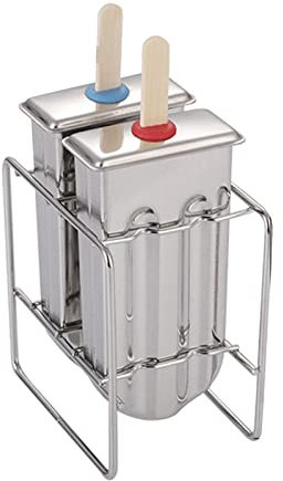 Moldes de acero inoxidable para hacer helados